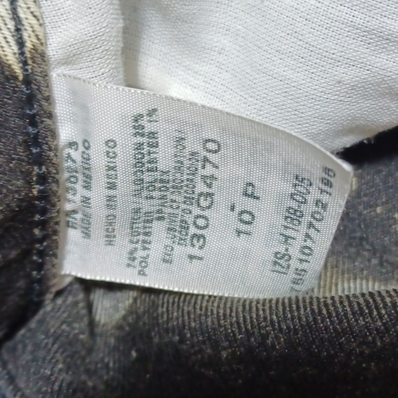 SLICK-BUD FASHIONS JEANS a 10p in a beautiful white washed design one of a kind - Picture 9 of 9